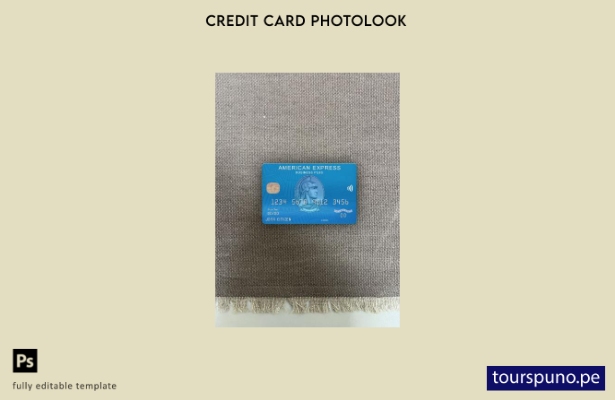 listo para imprimir plantilla frontal de apariencia fotográfica de tarjeta de 15